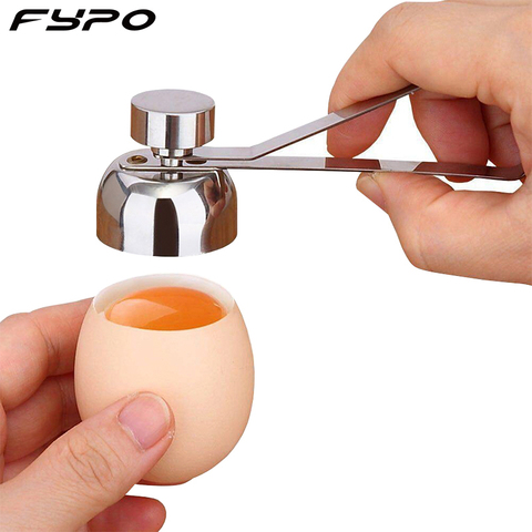 Fypo Stainless Steel Egg Scissors Eggshell Cutter Egg Topper Shell Opener Cracker Kitchen Gadgets Baking Tools ► Photo 1/6