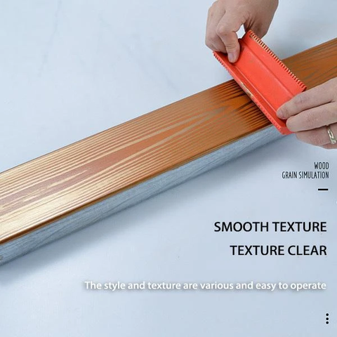 New Product,2 Pcs Wood Grain Tool,wood Graining Painting Tool Rubber Diy  Imitation Wood Graining Tool Kit Wood Effect Paint Tool For Wall,floor  Decora