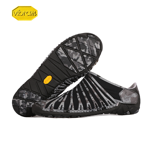 2022 Vibram FUROSHIKI Stretch Fabric Men Wrap Shoes Walking Sports Super Light Five Fingers Running Portable Folding Sneakers ► Photo 1/5