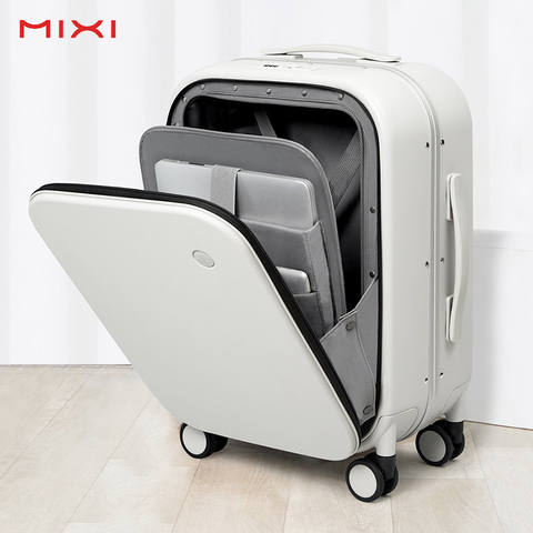 Mixi 2022 New Patent Design Aluminum Frame Suitcase Carry On Rolling Luggage Beautiful Boarding Cabin M9260 ► Photo 1/1