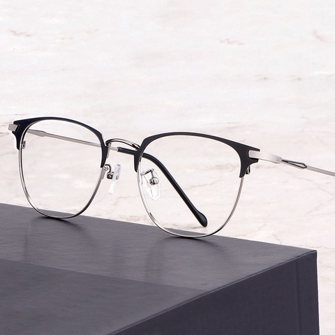 Optical Glasses Frame for Men and Women Alloy Prescription Spectacles with Recipe Eyewear Eyeglasses ► Photo 1/6