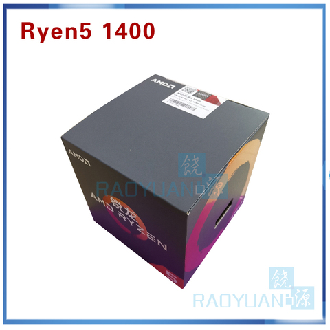 Buy Online New Amd Ryzen 5 1400 R5 1400 R5 1400 3 2 Ghz Quad Core Cpu Processor Yd1400bbm4kae Socket Am4 With Cooling Fan Alitools