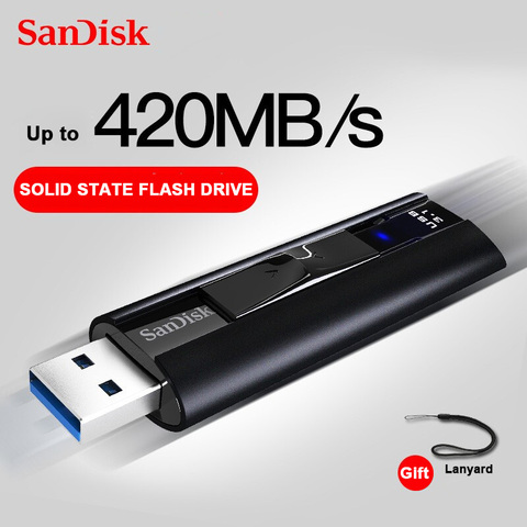 Sandisk CZ880 Extreme PRO 128GB USB Solid State Flash Drive Pen Drive Speed 420MB/s Cle Memory USB Pendrive - Price history & Review | AliExpress Seller - SDisk