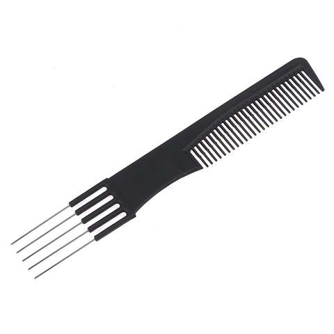 Professional Oil Head Curly Comb Men Double Side Tooth Combs Steel Needle Fork Combs Hair Brush Barber Salon Hairdressing Tool ► Photo 1/4