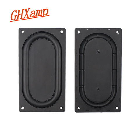 GHXAMP 135*75MM Bass Diaphragm Radiator Low Frequency Rubber 3.5 inch 4 inch Passive bass Vibration film New 2PCS ► Photo 1/6