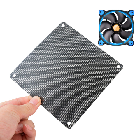 5PCS/lot  80mm 90mm 120mm 140mm Cuttable Black White PVC PC Fan Dust Filter Dustproof Case Computer Mesh PVC PC Cooling Cooler ► Photo 1/6