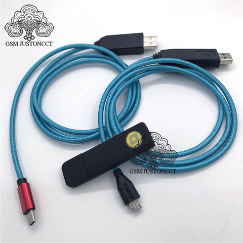 2022 Newest sales ORIGINAL Octopus FRP tool/Octoplus FRP dongle + Octoplus FRP USB UART 2 IN 1 Cables forSamsung forHuawei ► Photo 1/6