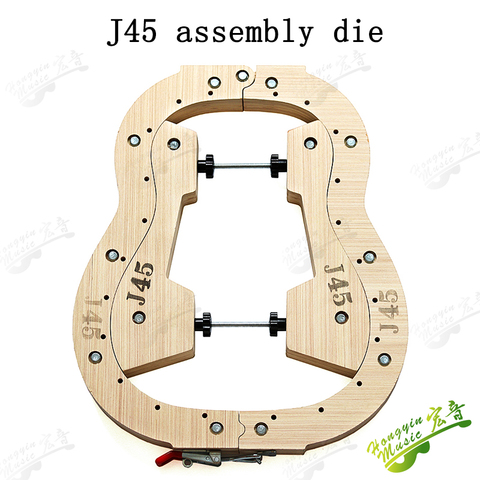 J45 folk acoustic guitar template barrel assembly mold side plates bend up and down molds to make guitar tools ► Photo 1/1