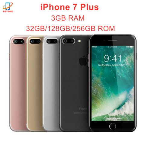 Apple iPhone 7 Plus 3GB RAM 32/128/256GB ROM Original Unlocked 12MP 4G LTE 5.5