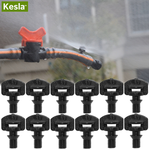 50PCS 360 Degree Barbed Male Thread Refraction Micro Nozzles Garden Agriculture Irrigation Refractive Sprinkles Atomized Sprayer ► Photo 1/1