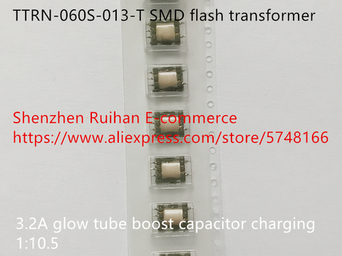 Original new 100% TTRN-060S-013-T SMD flash transformer 3.2A glow tube boost capacitor charging 1:10.5 ► Photo 1/4