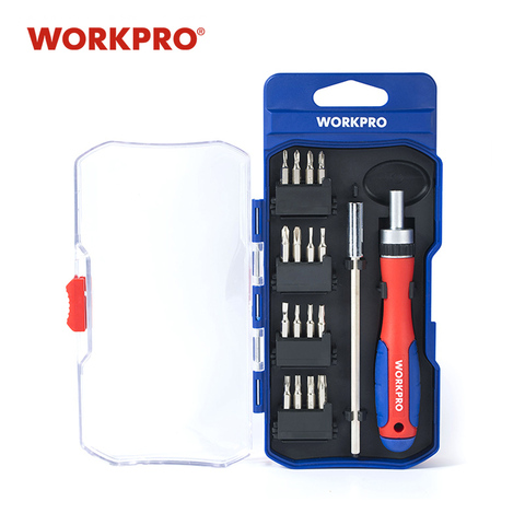 WORKPRO Precision Screwdrivers set 18 in1 screwdriver bit set Slotted Phillips Bits Torx  for Smartphone PC Laptop ► Photo 1/5