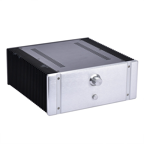 BRZHIFI BZ3213A double radiator aluminum case for class A power amplifier ► Photo 1/6