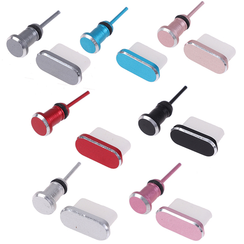 1pc Anti Dust Plugs Type-C Charging Holes 3.5mm Headphone Jacks Silicone Type C Port Protection Dust Plug For Smartphone ► Photo 1/6