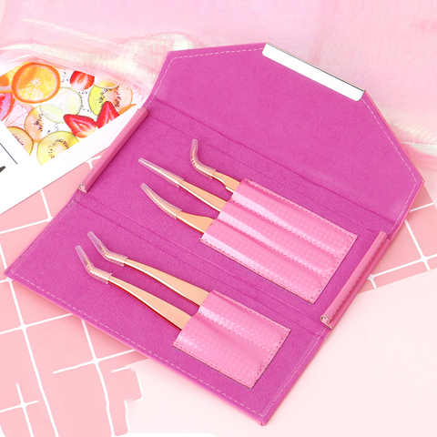 leather Storage for Tweezers Professional Eyelash Extension Tools Bag Protect Case for Eyebrow Scissors Brushes ► Photo 1/6