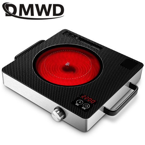 DMWD Electrical magnetic Waterproof induction cooker intelligent hot pot stove with timer ceramic induction household cooktop EU ► Photo 1/6