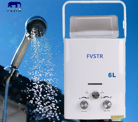 (RU FREE SHIPPING) fast delivery  Flue Type Lgp Instant / TANKLESS 6l Lpg Propane Gas  Hot Water Heater Instant Boiler ► Photo 1/6