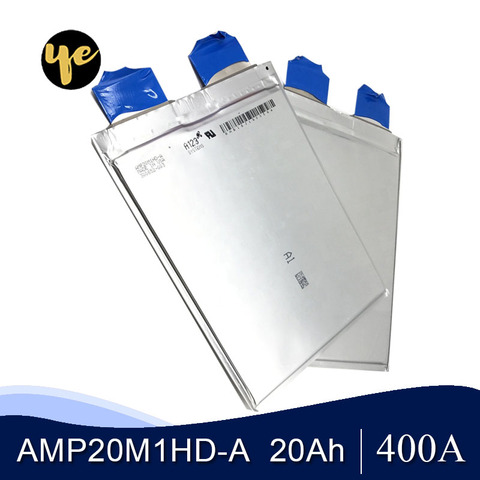 4pcs A123 AMP20M1HD-A 20Ah NanoPhosphate Prismatic Pouch Cell 20C  Discharge 3.2V Lifepo4 Starter Batteries of 12V 24V 36V 48V ► Photo 1/6