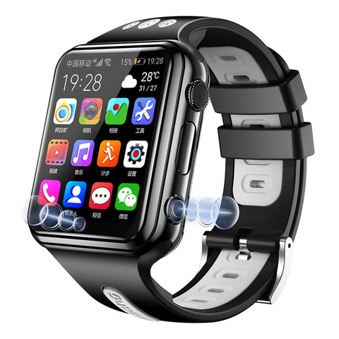 Luxury Kids Smart Watch GPS Tracker SOS Call Dual Camera HD Video Chat Voice Talking Unlocked Phone Calling For Boys Girls Gifts ► Photo 1/6