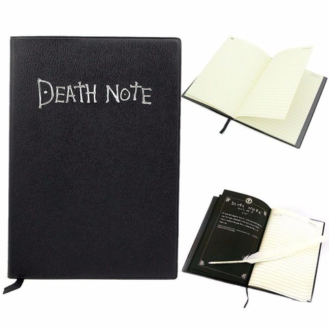 Role Playing Big Dead Note Writing Journal Notebook Diary Cartoon Book Cute Fashion Theme Ryuk2022 Death Note Plan Anime ► Photo 1/6