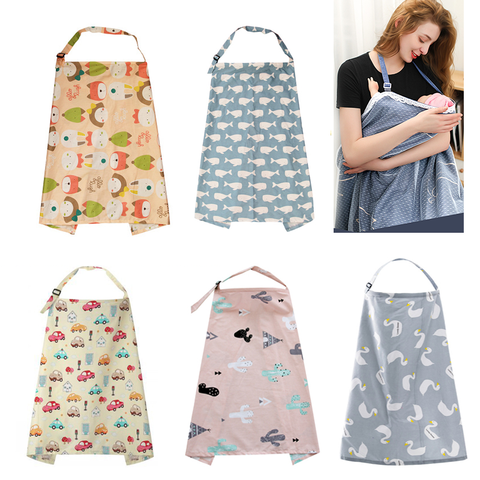 Breathable Baby Feeding Nursing Covers Mum Breastfeeding Nursing Poncho Cover Up Adjustable Privacy Apron Outdoors Nursing Cloth ► Photo 1/6