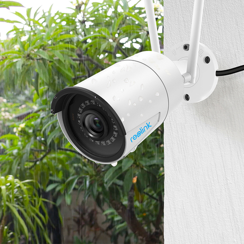 Reolink Camera WiFi 2.4G/5G 4MP RLC-410W Onvif infrared night vision Audio IP66 waterproof outdoor indoor surveillance RLC-410W ► Photo 1/6