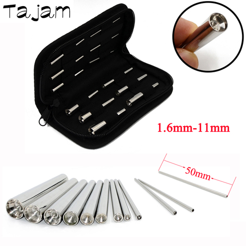 1PC  Professional Body Piercing Tool 316L Surgical Steel Concave Taper Insertion Pins Ear Expander Kit  Fashion Jewelry ► Photo 1/6