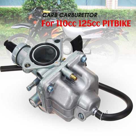 26mm 110cc 125cc Carburetor Carb PZ26 Air Filter Intake For   Pitbike Dirt Bike ► Photo 1/6