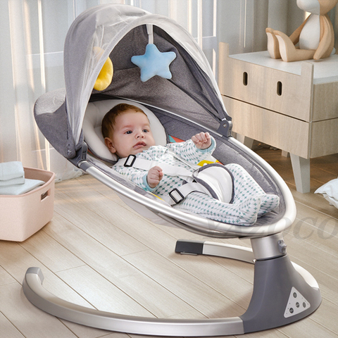 Baby Electric Rocking Chair Newborns Sleeping Cradle Bed Child comfort  chair reclining chair for baby 0-3 years old Baby Bed