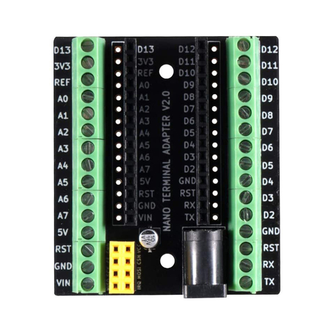 Nano V3.0 AVR ATMEGA328P Terminal Adapter Expansion Board with NRF2401+ Expansion Interface DC Power for Arduino ► Photo 1/5