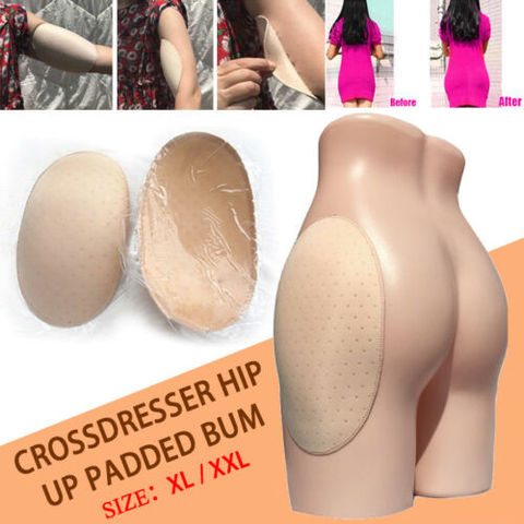 XL/XXL 2pcs Enhancing Underwear Pad Stickers Crossdresser Hip Up Padded Bum Shapewear Hip Enhancer ► Photo 1/6