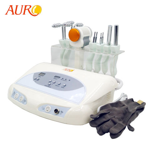 AURO 2022 Free Shipping New Magic Gloves BIO EMS Electrodes Microcurrent Skin Lifting Wrinkle Removal Beauty Machine for Spa ► Photo 1/6