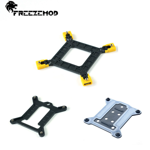 FREEZEMOD Intel CPU Water Block Backplate For 1151 1155 1156 Motherboard Install Panel Water Cooling Block Back Panel PC MOD ► Photo 1/4