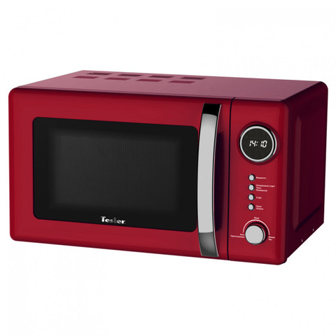 Microwave Ovens Tesler 806527 Home Appliance Kitchen techport техпорт Appliances Microwaves Ovens Stove Stoves  Cook Cooker Cookers  Food Preparing  Machine Machines Make  Maker Makers Wave Waves  ME-2055 RED ► Photo 1/1