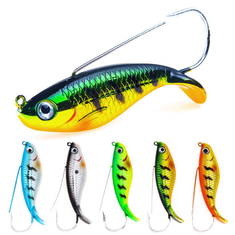 NEW Minnow 21g 85mm jig for fishing lure single hook spoon spinner crank swim jerk bait wobblers jigging pesca isca artificial ► Photo 1/6