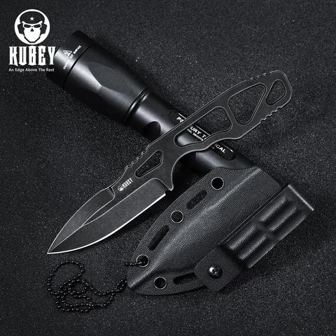 KUBEY Fixed Blade Knife  7.62 TAG- KB282 Hydra Design for Tactical EDC Hunting Knife ► Photo 1/5