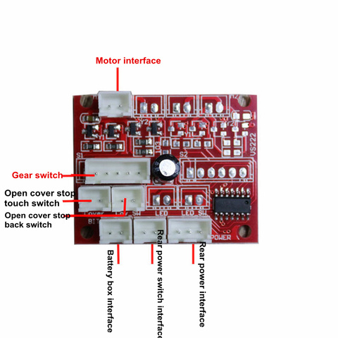 DC 3V Turntable Motor Control mainboard Watch shaker Winding box winder accessories For 1/2/3/4 Motors Watch boxs ► Photo 1/6