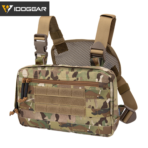 IDOGEAR Tatcical Bag Chest Recon Bag  Chest Rig MOLLE Shoulder Bag Multi-Purpose Military Combat EDC Pouch 3537 ► Photo 1/6