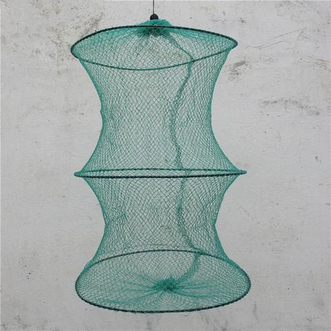 Folding Round Nylon Mesh Metal Frame Crab Fishing Net Fish Crawdad Shrimp  Minnow Bait Trap Cast Landing Fishing Tackle Accessory - Price history &  Review, AliExpress Seller - HandsomeBoy Store