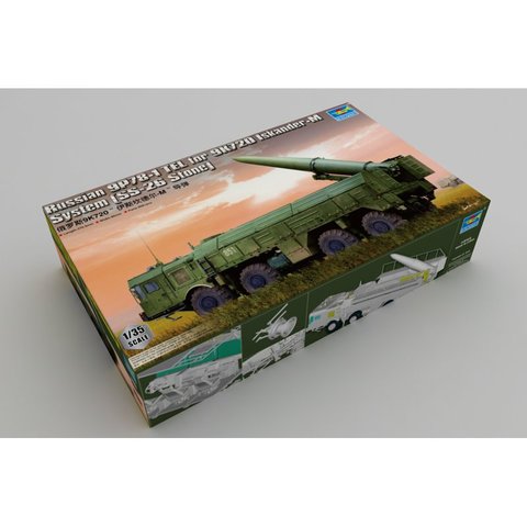 Trumpeter 01051 1/35 Russian 9P78-1 TEL for 9K720 Iskander-M System (SS-26 Stone)  - Scale Model Kit ► Photo 1/1