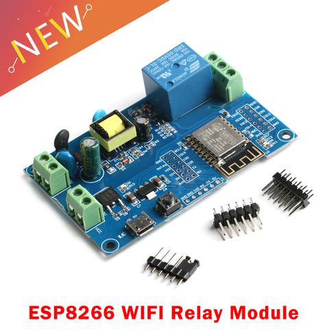 ESP8266 WIFI Wireless Relay Module AC DC Power Supply Single Relay ESP 12F Development Board Module Remote Control Smart Home ► Photo 1/6