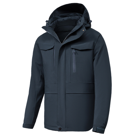 8XL Men Women Winter New Outfit Multi-function Down Jacket Parkas Coat Men Waterproof Warm Hood Thick Duck Down Jackets Coat Men ► Photo 1/6