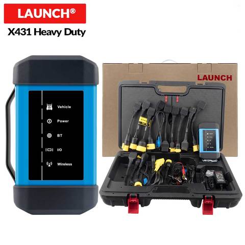 LAUNCH X431 Heavy Duty V2.0 Truck Diagnostic Module Work With X431 V+ X431 Pro3 pad ii Software supports 38 truck brands ► Photo 1/6