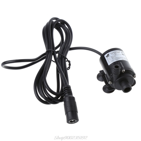 DC 12V Solar Power Hot Circulation Water Pump Brushless Motor Aquarium Pond Submersible 200L/H Jy25 20 Dropship ► Photo 1/6