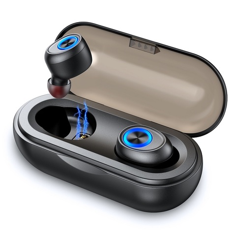 Anomoibuds Capsule wireless headphones bluetooth 5.0 3D Stereo Earbuds  wireless bluetooth earphone Sport Game Headset in ear tw ► Photo 1/6