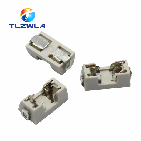 10pcs 1808 0451 SMD fuse holder Socket fuse box base transposon 6.1x2.69mm temperature Plastic Shell portafusibili ► Photo 1/4