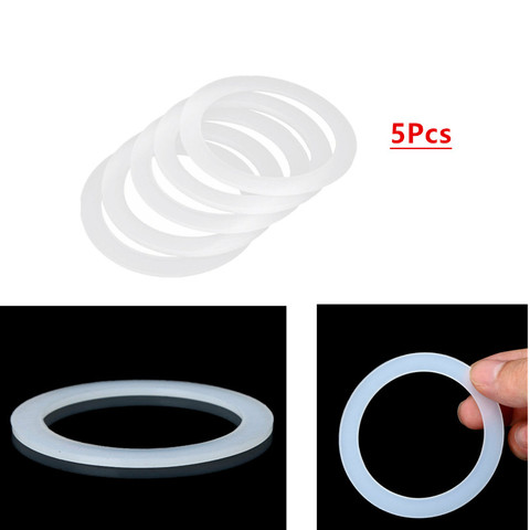 5Pcs Silicone Sealing Rings Soft Flexible Replacement Gaskets Rubber O Rings Washers with 1/2/3/6/9/12-Cup Moka Express Pots ► Photo 1/6