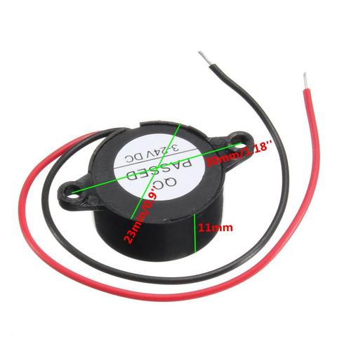 New 1Pcs Car 95DB Alarm  Alarma Moto Electronic Buzzer Beep Alarm Intermittent Continuous Beep Car Accessories DC 33-24V TXTB1 ► Photo 1/6