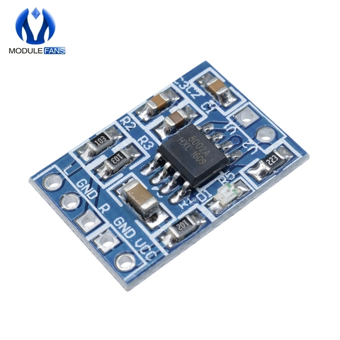 Mini HXJ8002 Audio Power Amplifier Board 3W 2.0-5.5V Mono Channel Voice low noise Amplifiers Module Replace PAM8403 ► Photo 1/6