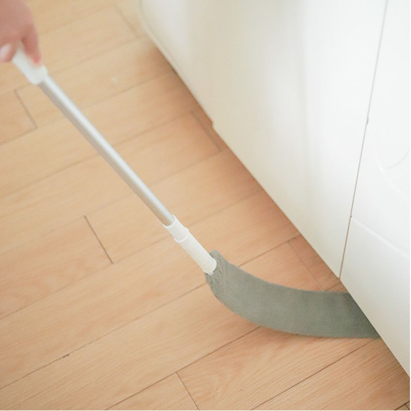 Bedside Dust Brush Long Handle Mop Household Bed Bottom Gap Clean Hair Duster 